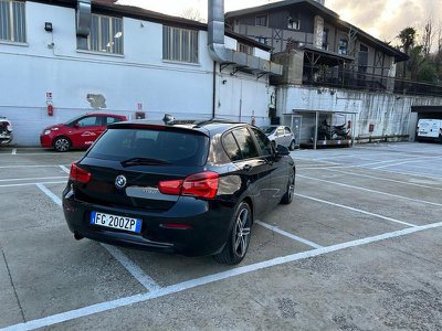 BMW Serie 1 118d 5p. Sport, Anno 2016, KM 65200 - foto principale