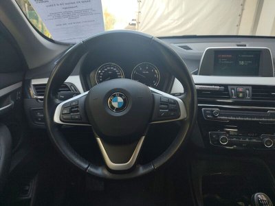 BMW X1 sDrive16d Advantage, Anno 2018, KM 99536 - foto principale