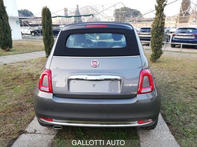 FIAT 500 1.0 Hybrid PROMO GALLOTTI, Anno 2023, KM 1 - foto principale