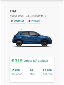 FIAT 500 1.0 Hybrid Dolcevita (rif. 18469217), Anno 2021, KM 184 - foto principale