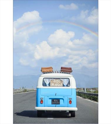 Furgoncino hippy pulmino volkswagen per matrimonio Benevento - foto principale